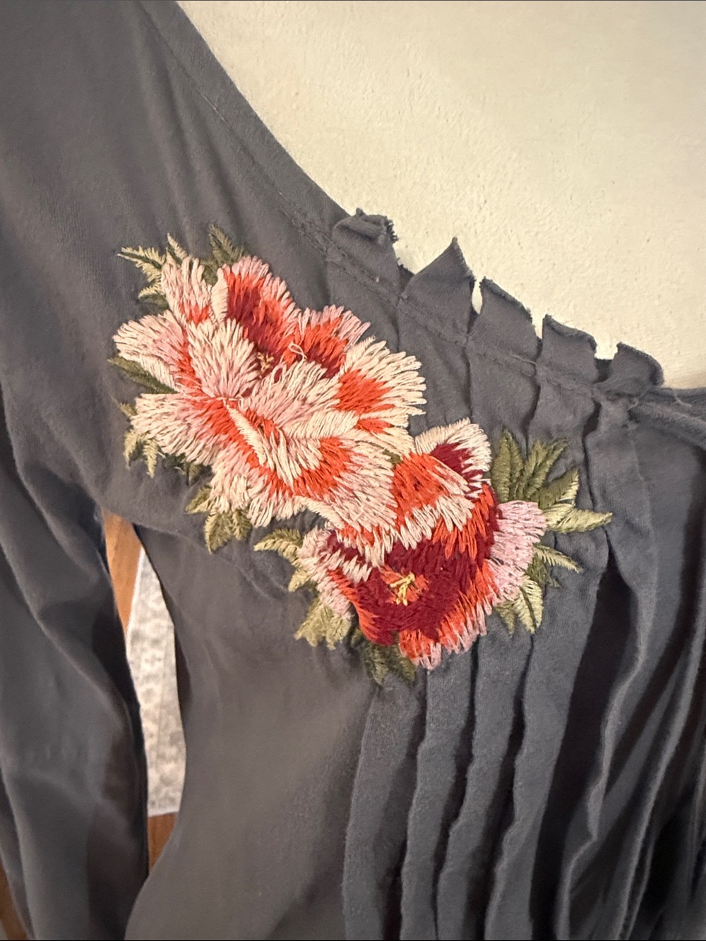 Johnny Was Long-Sleeve Embroidered Top - Women's - Picture 8 of 11